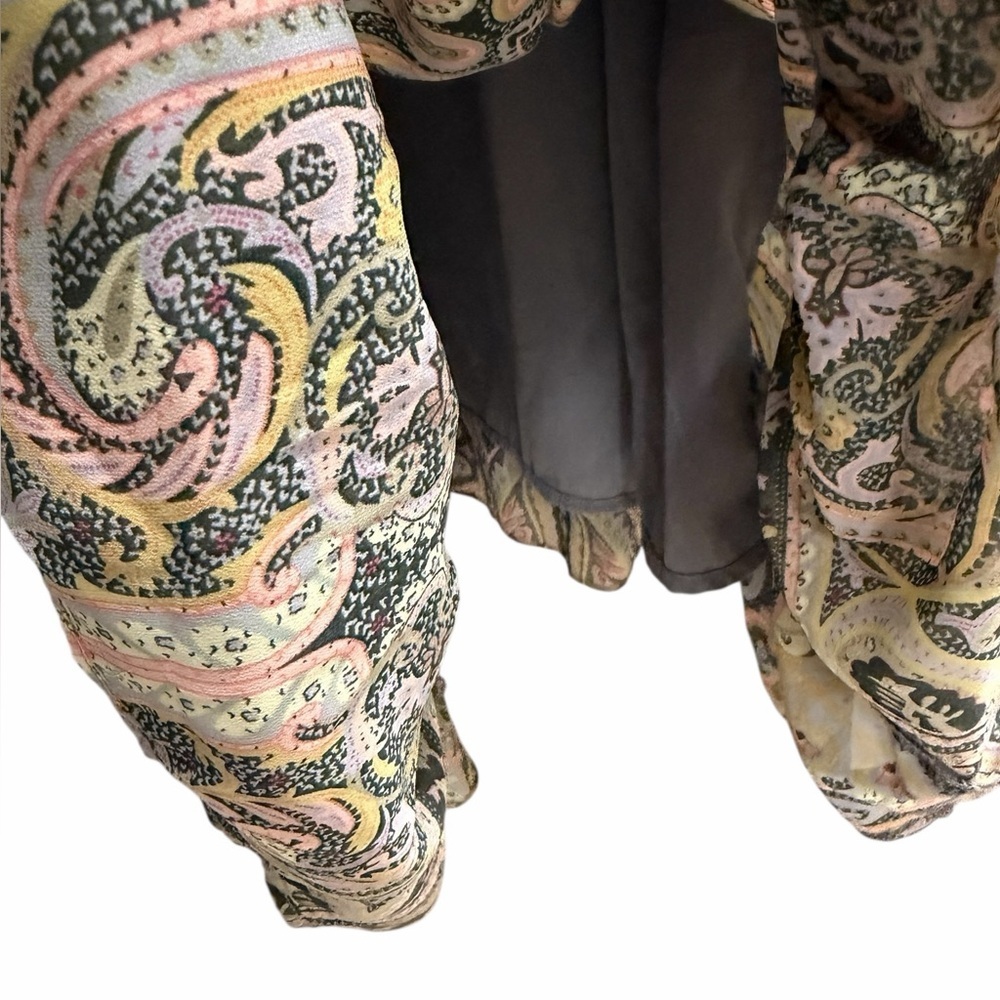 NWOT LOVE SAM Malta Paisley Maxi Dress Size Medium - Picture 8 of 12